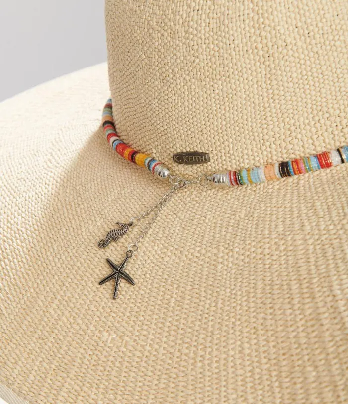 Multicolor Stripe Rope Straw Sun Hat Accessories Unique Vintage Sun Hats