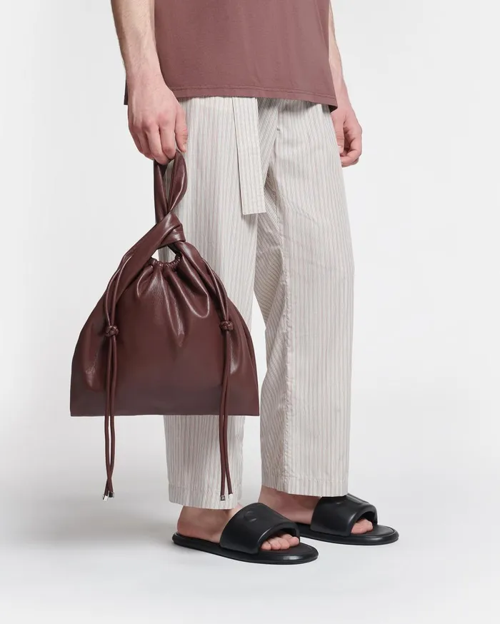 Nanushka Bags Jen Drawstring Plum Chutney 8211 Women