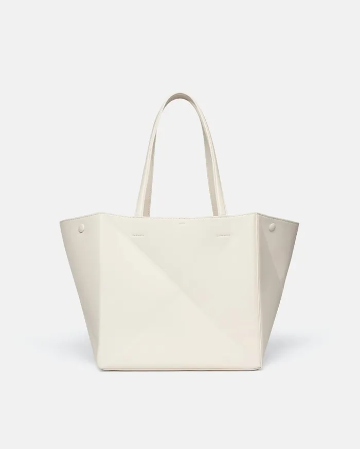 Nanushka Bags The Origami Tote Creme 8211 MenWomen