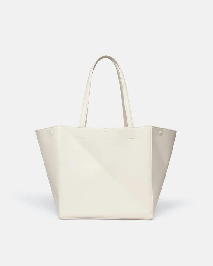 Nanushka Bags The Origami Tote Creme 8211 MenWomen