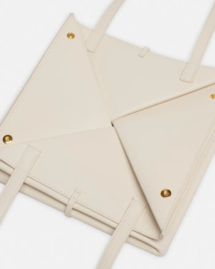 Nanushka Bags The Origami Tote Creme 8211 MenWomen