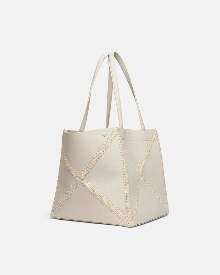 Nanushka Bags The Origami Tote Off Whitecreme 8211 WomenMen