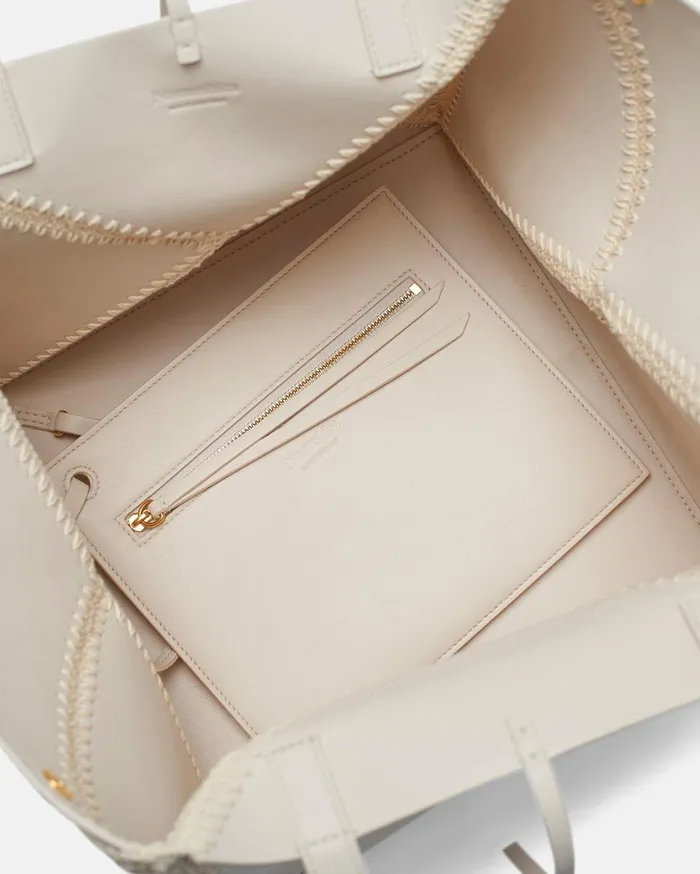 Nanushka Bags The Origami Tote Off Whitecreme 8211 WomenMen