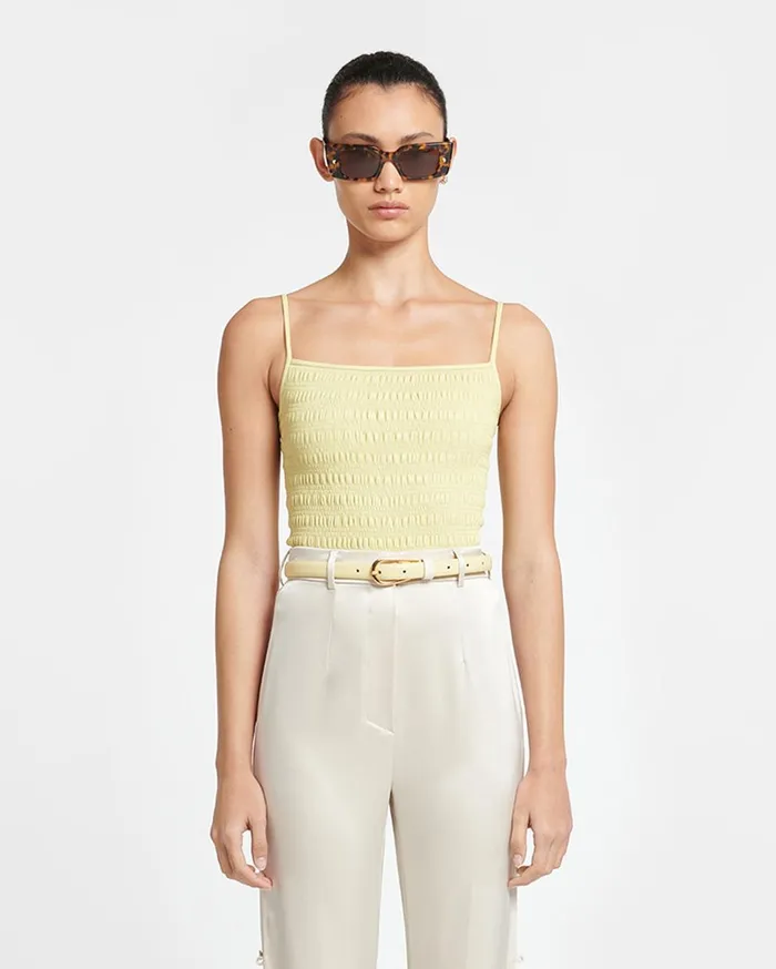 Nanushka Belts Selene Yellow 8211 Women