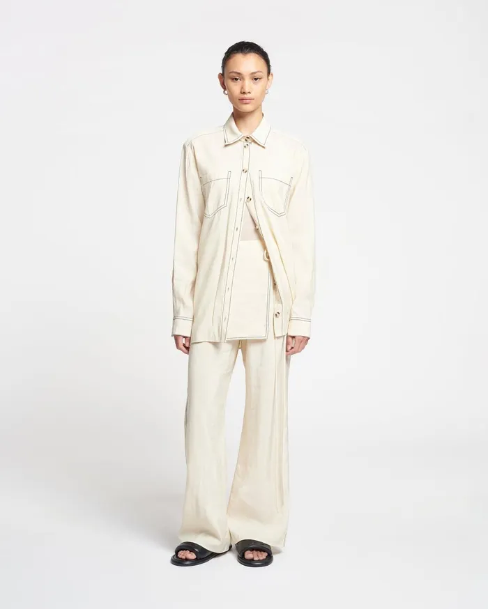 Nanushka Bottoms Evea Oat 8211 Women