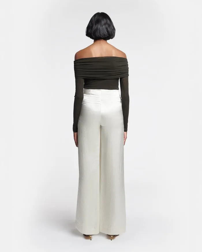 Nanushka Bottoms Kehlani White 8211 Women