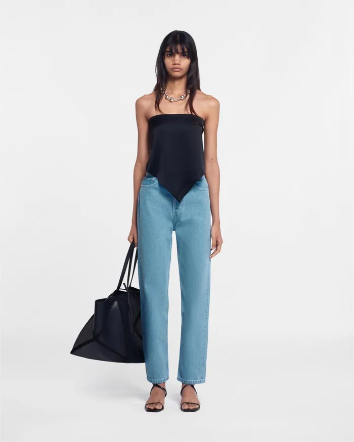 Nanushka Bottoms Kemia Blue 8211 Women