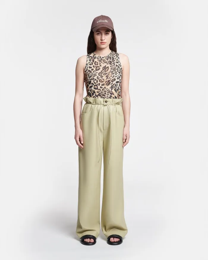Nanushka Bottoms Sato Pale Olive Pf24 8211 Women