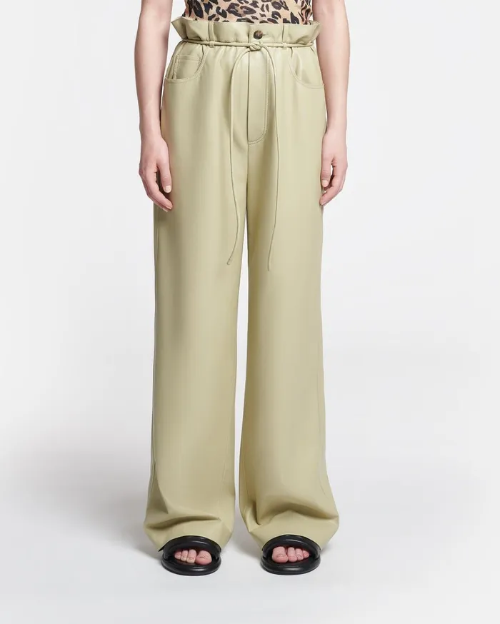 Nanushka Bottoms Sato Pale Olive Pf24 8211 Women