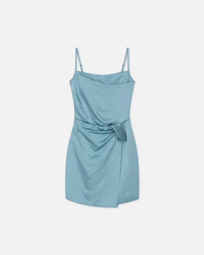 Nanushka Dresses Eteline Blue 8211 Women
