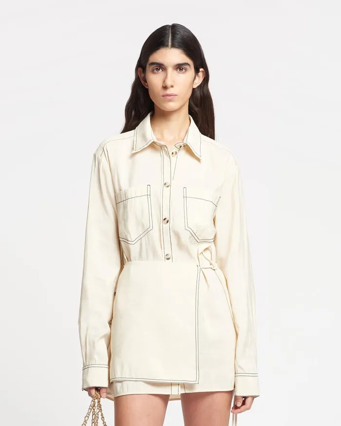 Nanushka Dresses Metta Oat 8211 Women