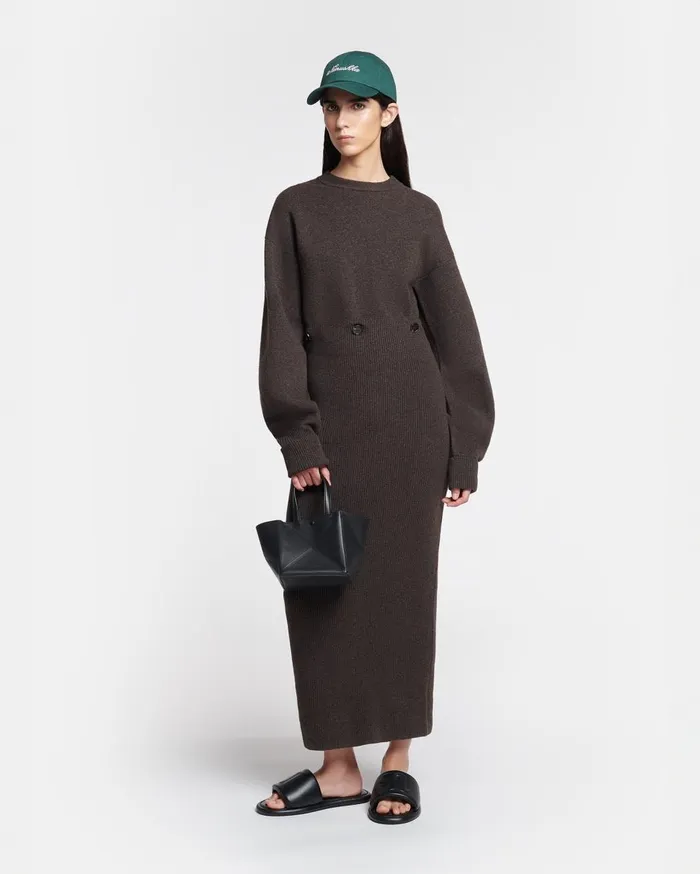 Nanushka Dresses Zothy Coffee Pf24 8211 Women