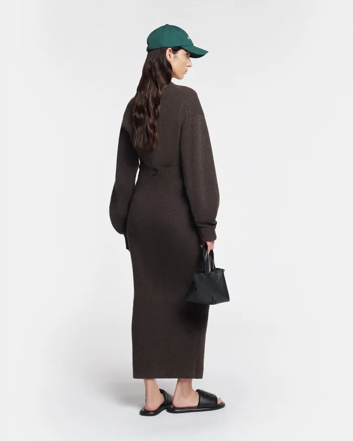 Nanushka Dresses Zothy Coffee Pf24 8211 Women