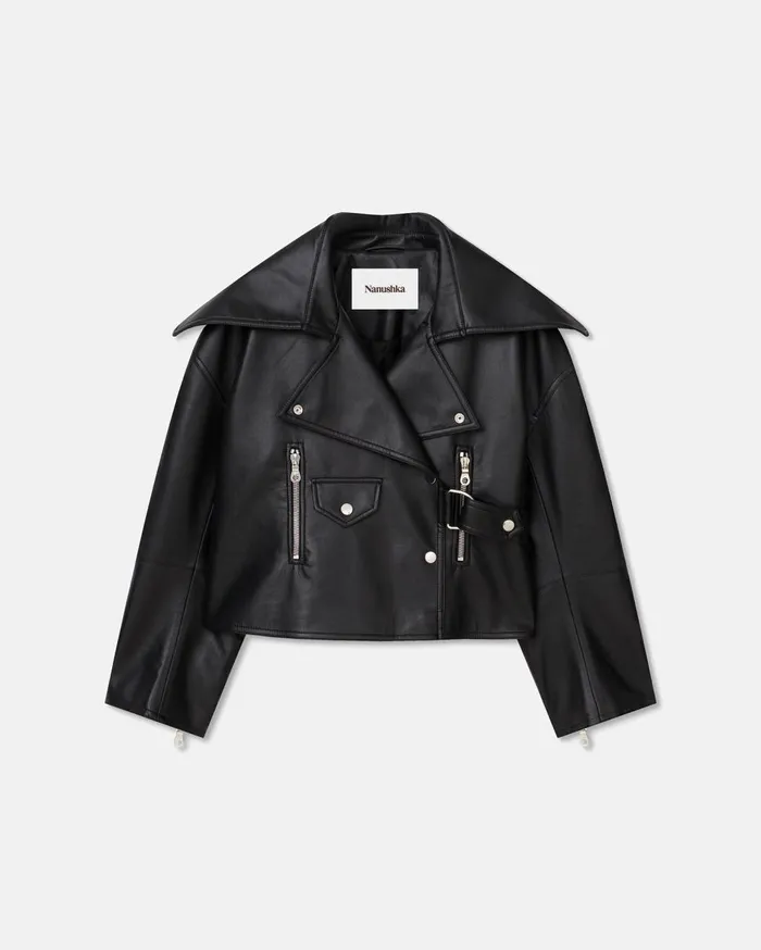 Nanushka Outerwear Ado Black 8211 Women