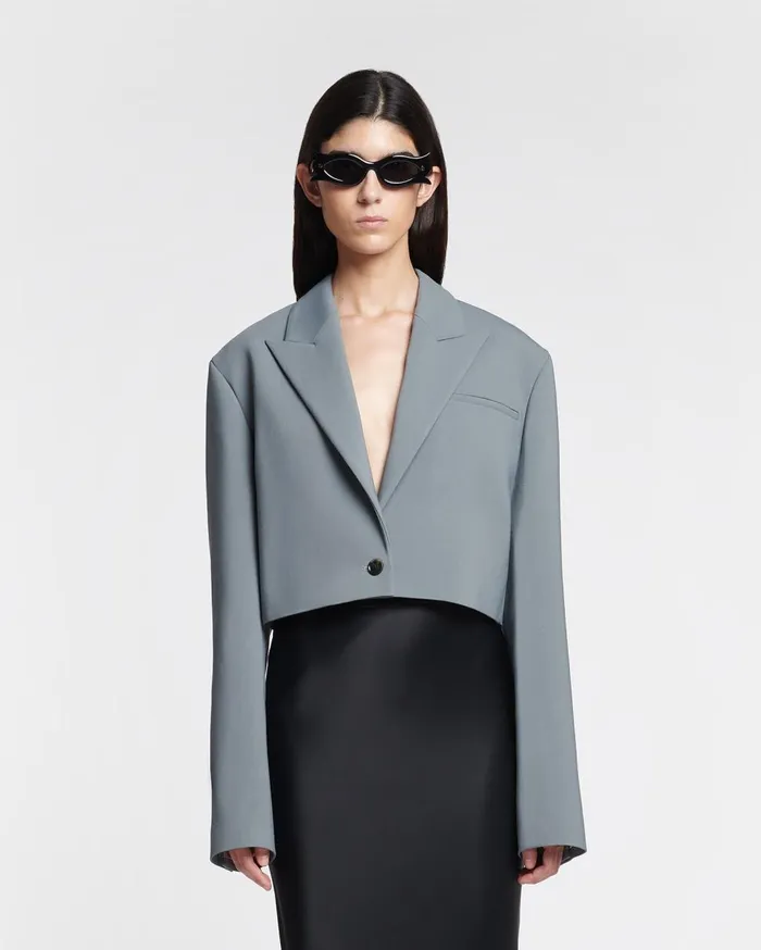 Nanushka Outerwear Aidula Grey 8211 Women