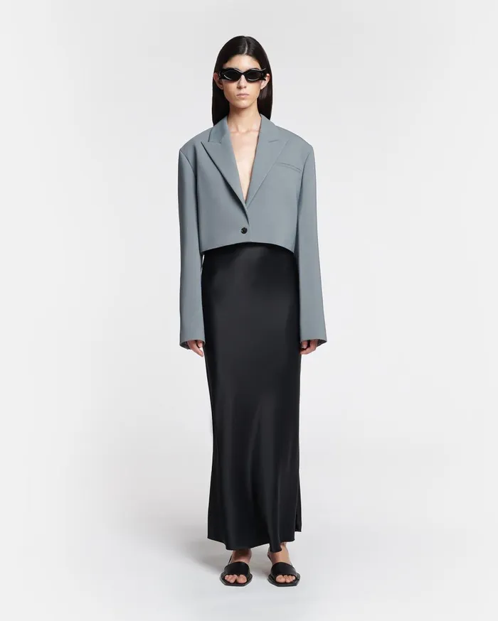 Nanushka Outerwear Aidula Grey 8211 Women