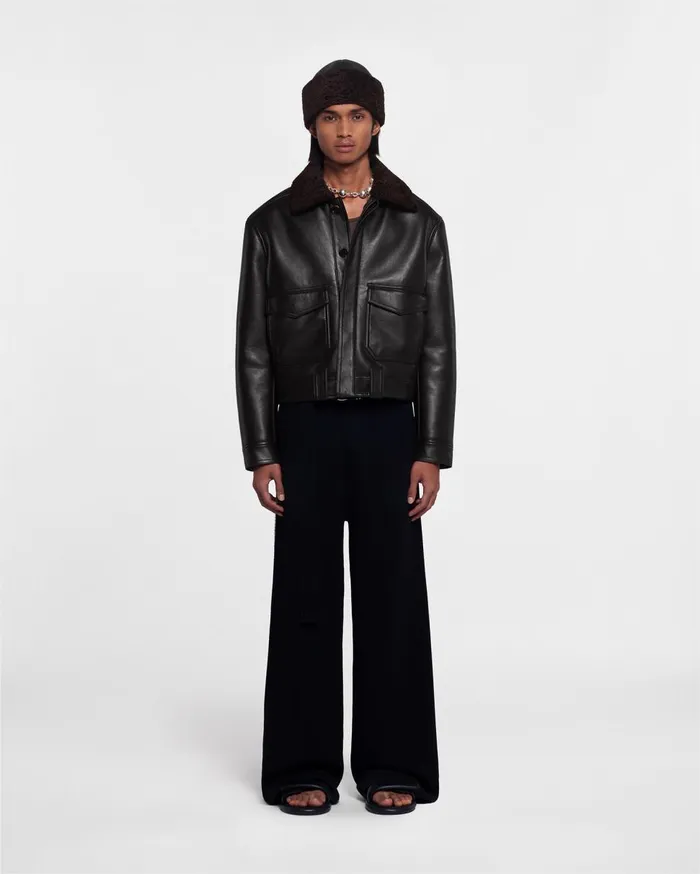 Nanushka Outerwear and Jackets Ruben Black 8211 Men