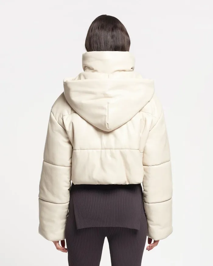 Nanushka Outerwear Aveline Creme 8211 Women