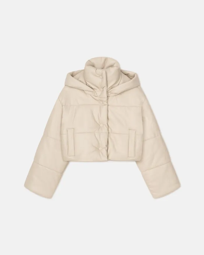 Nanushka Outerwear Aveline Creme 8211 Women