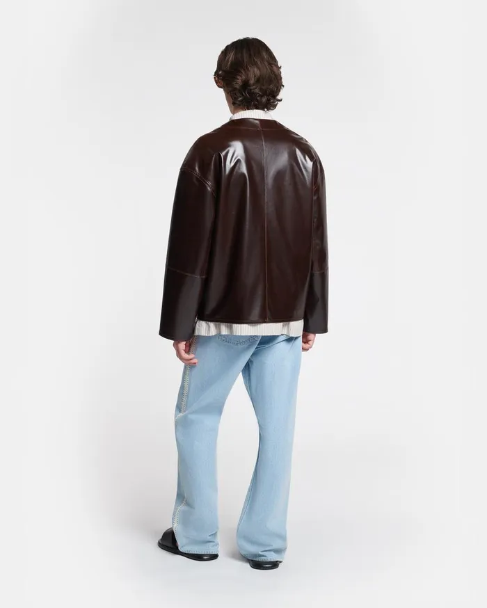 Nanushka Outerwear Edee Brown 8211 WomenMen