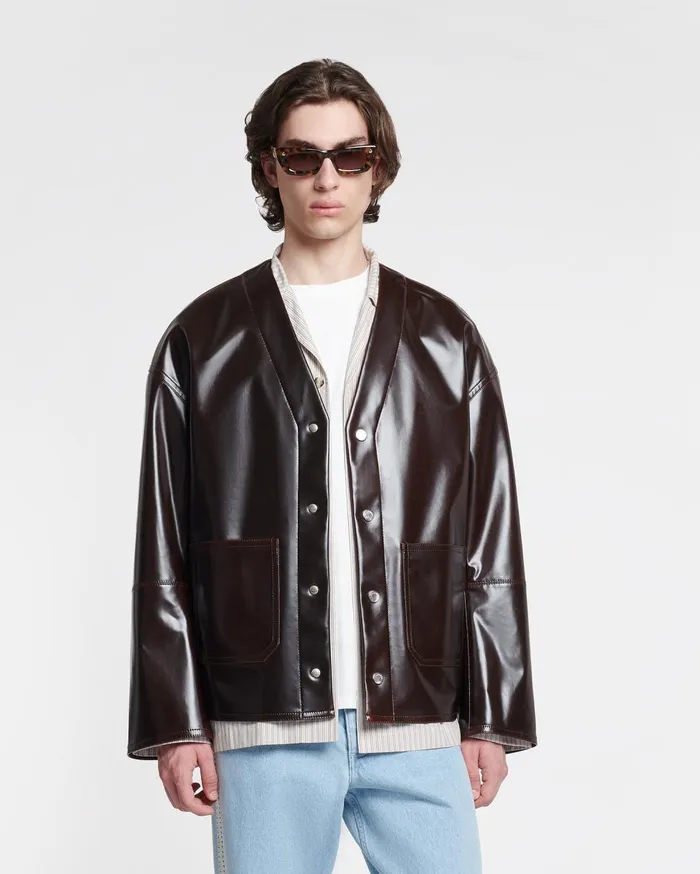 Nanushka Outerwear Edee Brown 8211 WomenMen