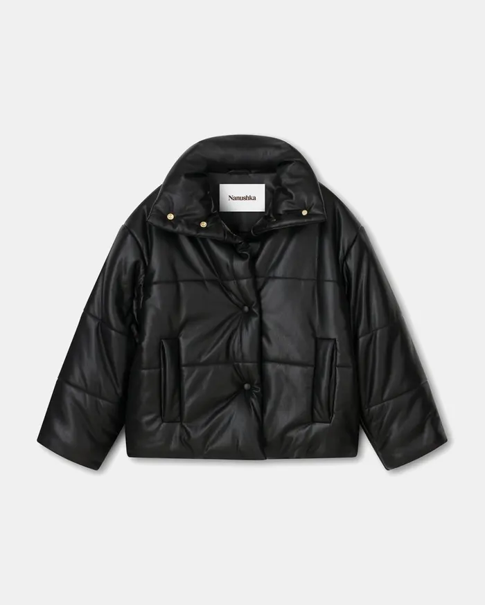 Nanushka Outerwear Hide Black 8211 Women