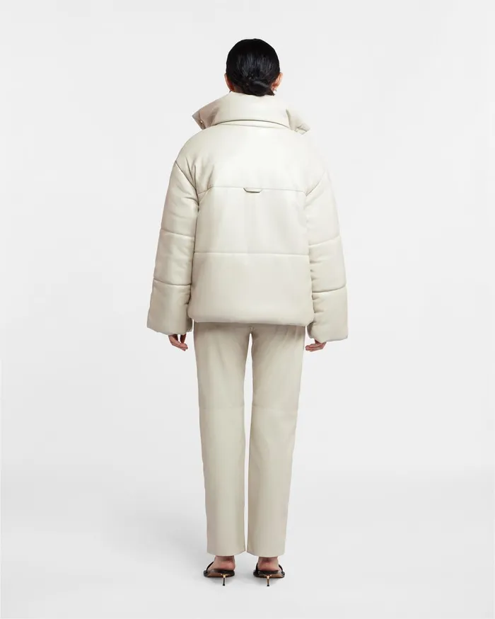 Nanushka Outerwear Hide Creme 8211 Women