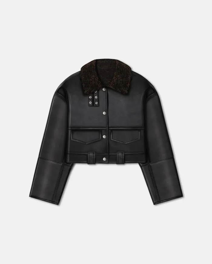Nanushka Outerwear Karla Brown 8211 Women