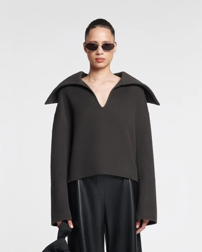 Nanushka Outerwear Maxe Anthracite 8211 Women