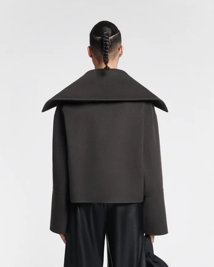 Nanushka Outerwear Maxe Anthracite 8211 Women