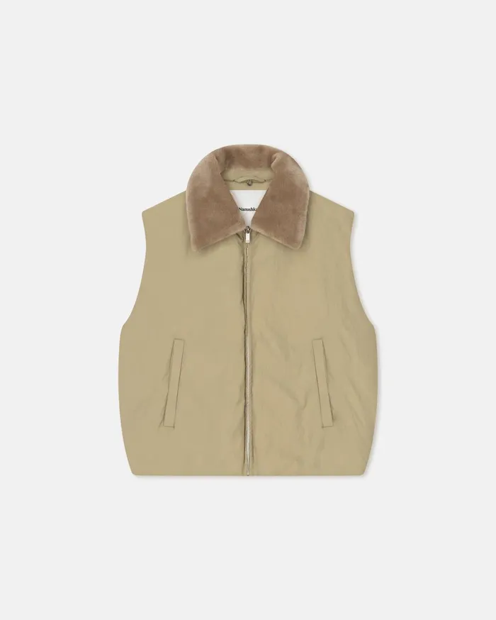 Nanushka Outerwear Mexim Sage Pf24 8211 WomenMen