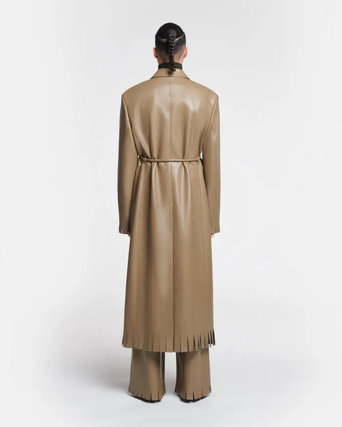Nanushka Outerwear Nikoline Green 8211 Women