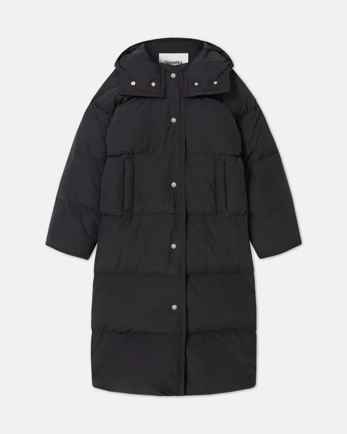Nanushka Outerwear Riva Off Black 8211 WomenMen