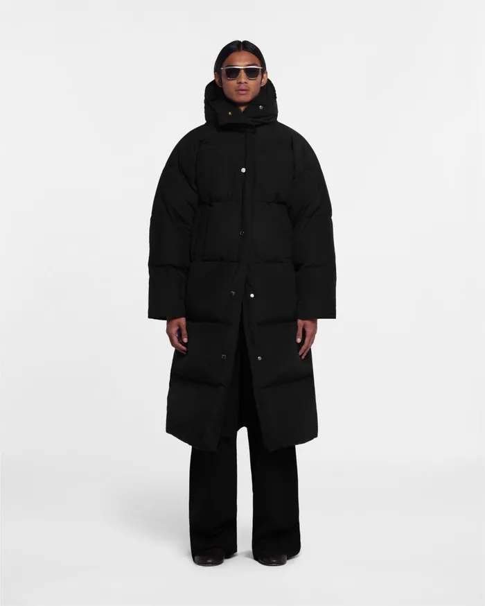 Nanushka Outerwear Riva Off Black 8211 WomenMen