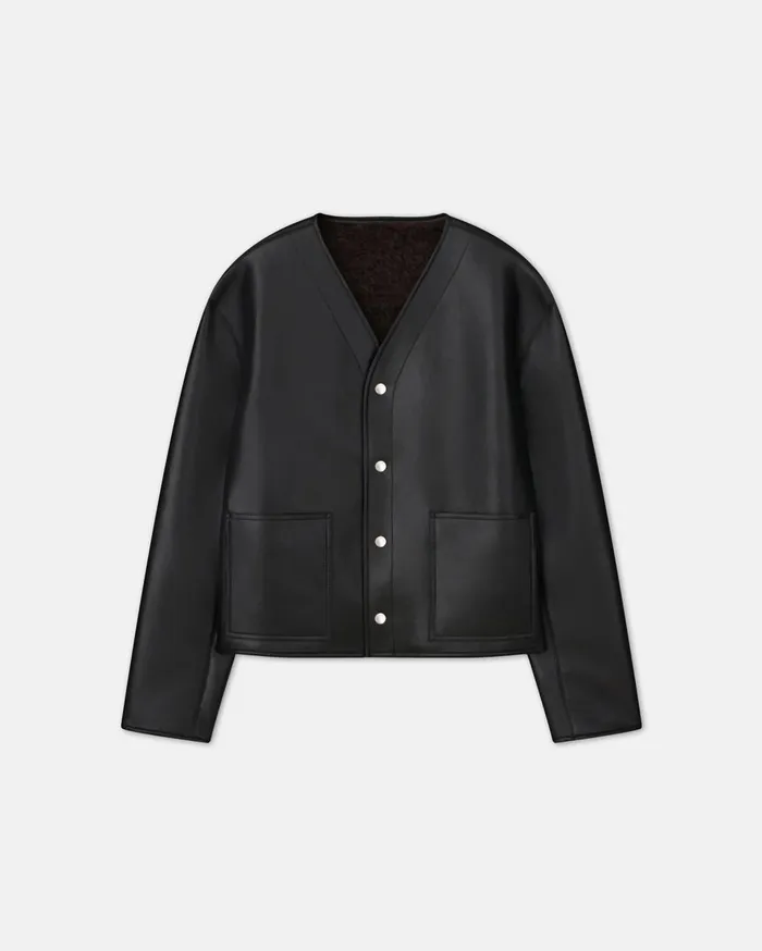 Nanushka Outerwear Vico Black 8211 WomenMen