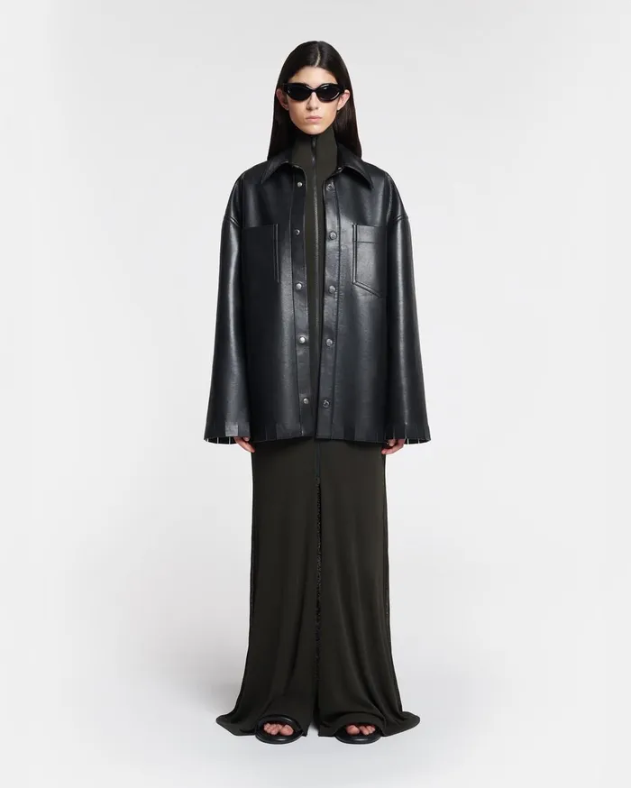 Nanushka Outerwear Wynter Black 8211 WomenMen