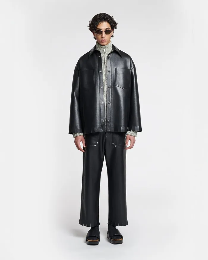 Nanushka Outerwear Wynter Black 8211 WomenMen