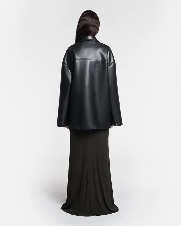 Nanushka Outerwear Wynter Black 8211 WomenMen