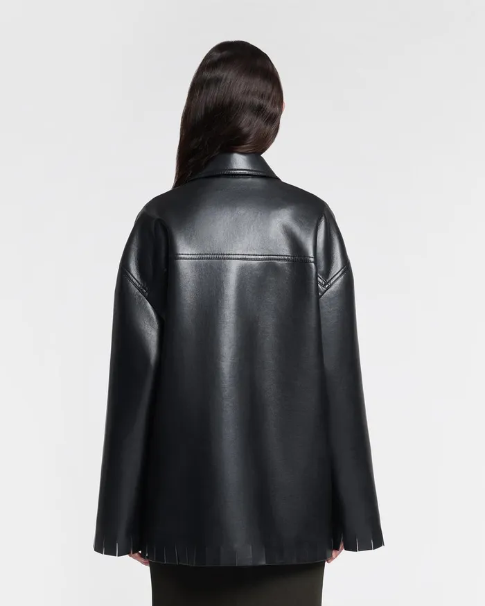 Nanushka Outerwear Wynter Black 8211 WomenMen