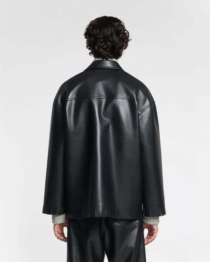 Nanushka Outerwear Wynter Black 8211 WomenMen
