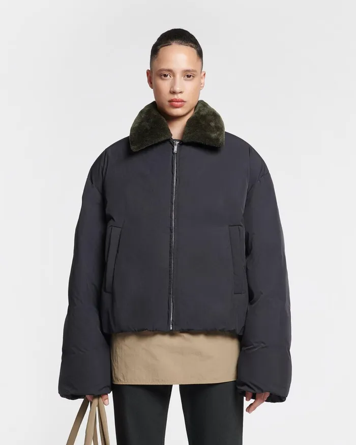 Nanushka Outerwear Zacharie Black 8211 WomenMen