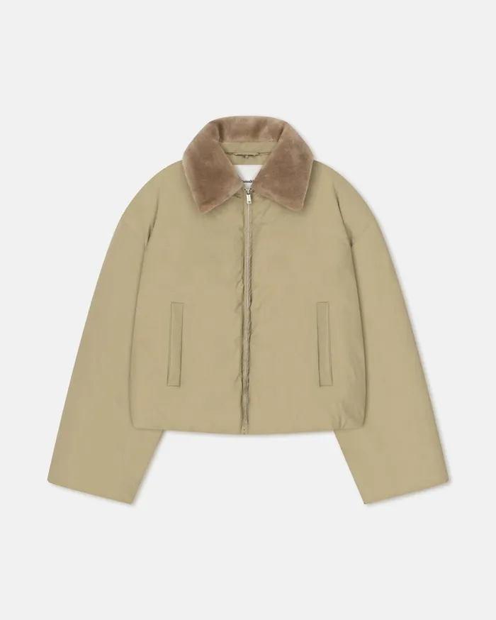 Nanushka Outerwear Zacharie Sage Pf24 8211 WomenMen