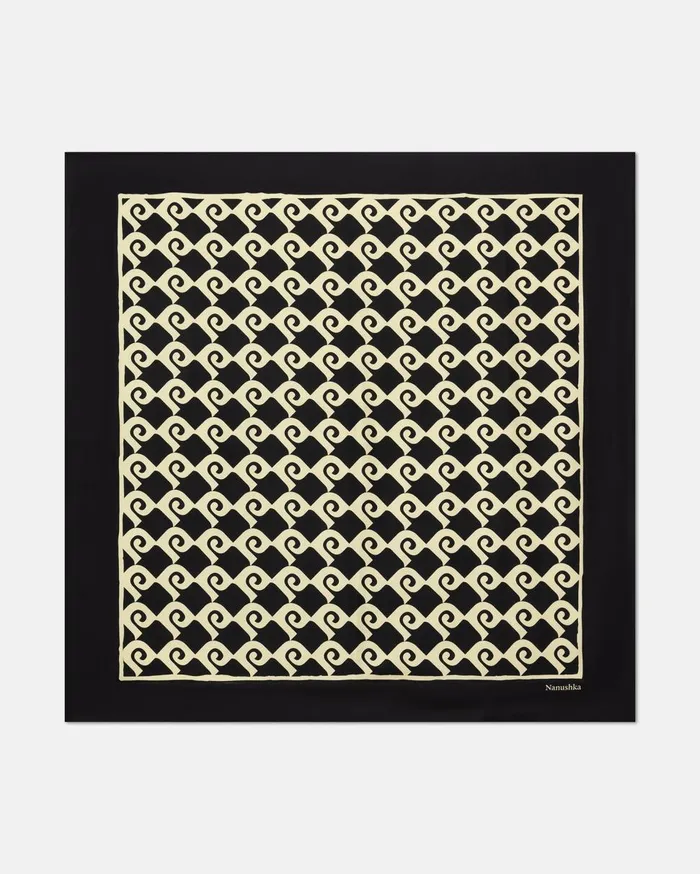 Nanushka Scarves Miani Diamond Check 8211 WomenMen