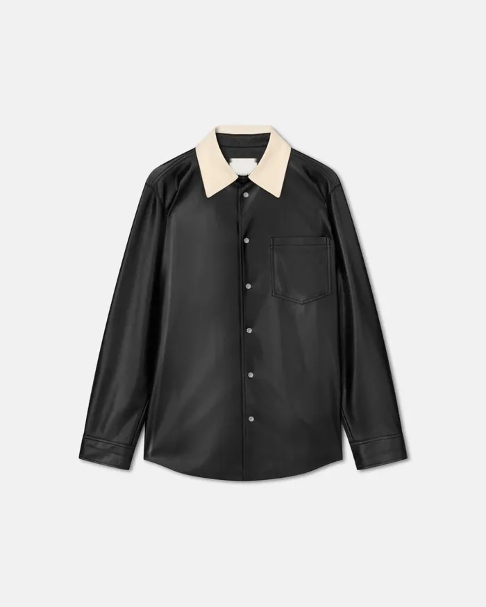 Nanushka Shirts Onni Black 8211 Men