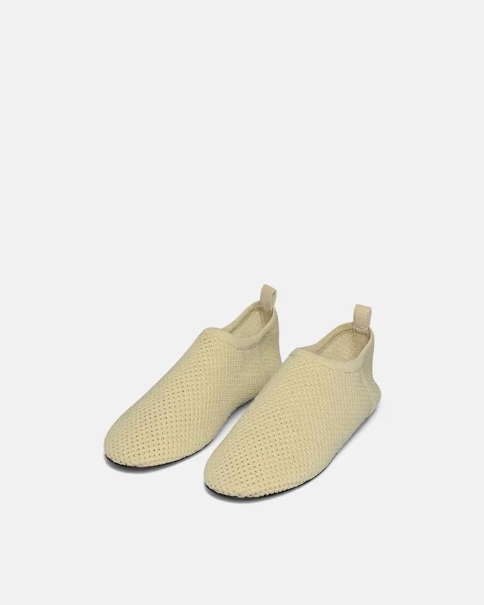 Nanushka Shoes Maris Rounded Toe Sand Mesh 8211 Women Nanushka Shoes Maris Rounded Toe Sand Mesh 8211 Women