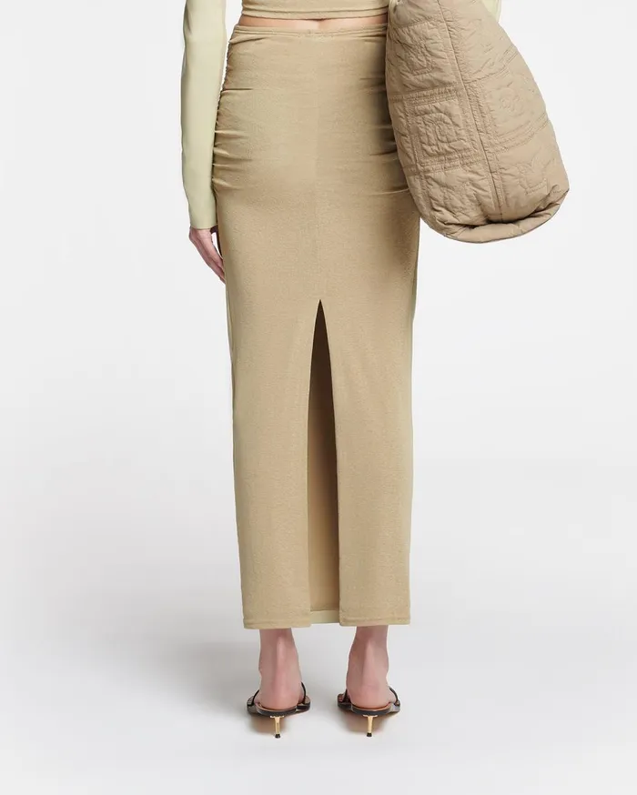 Nanushka Skirts Hester Pale Olive Pf24 8211 Women