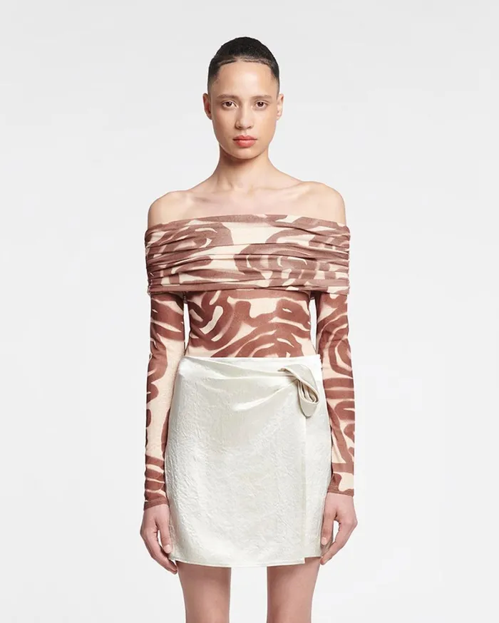 Nanushka Skirts Kole White 8211 Women