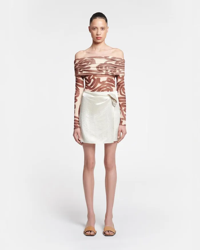 Nanushka Skirts Kole White 8211 Women