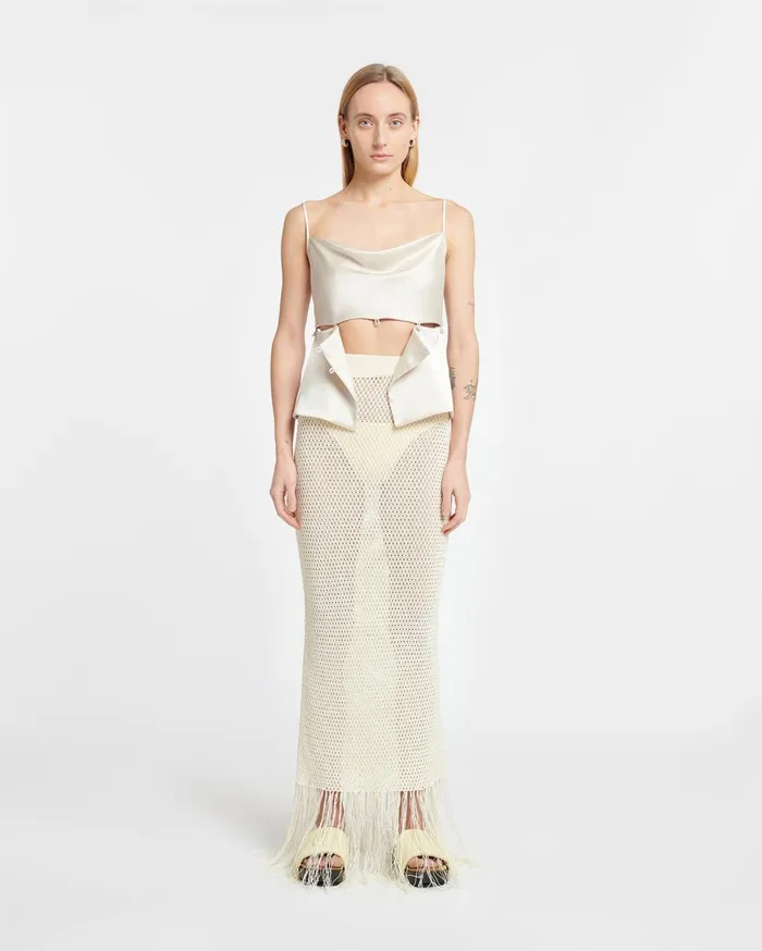Nanushka Skirts Lindy White 8211 Women