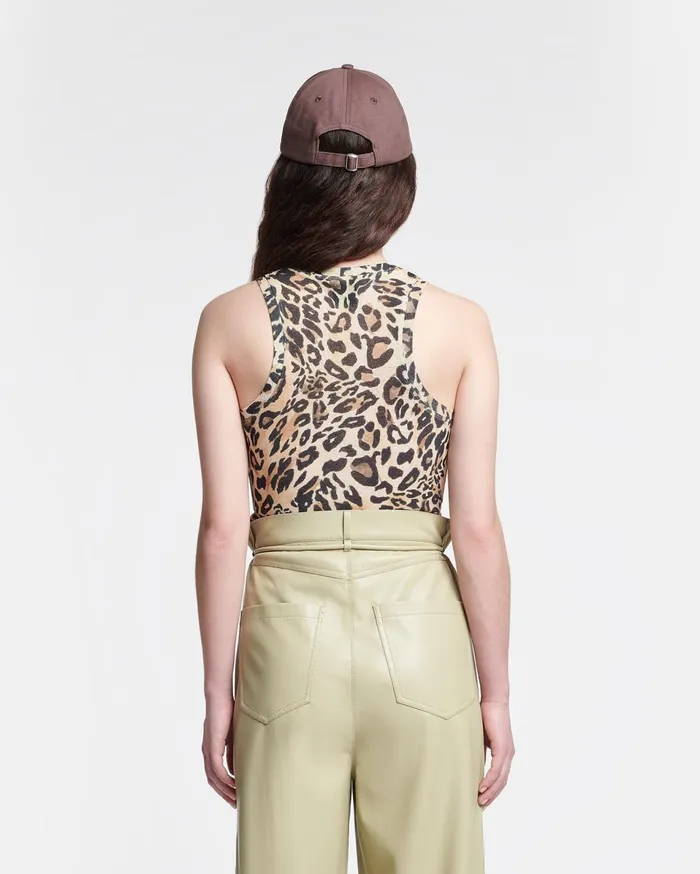 Nanushka Tops Anneke Leopard 8211 Women